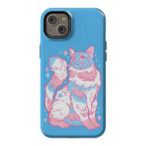 Transgender Pride Cat Phone Case