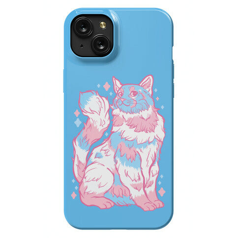 Transgender Pride Cat Phone Case
