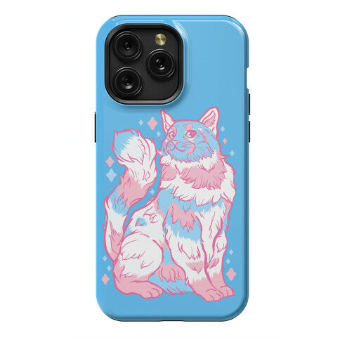 Transgender Pride Cat Phone Case