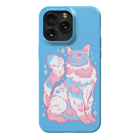 Transgender Pride Cat Phone Case