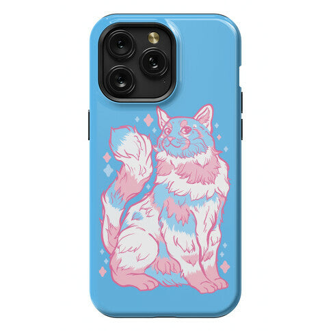 Transgender Pride Cat Phone Case