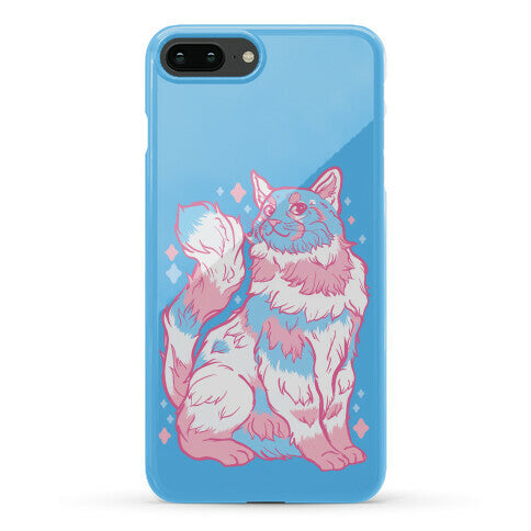 Transgender Pride Cat Phone Case