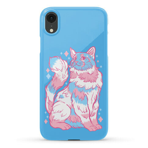 Transgender Pride Cat Phone Case