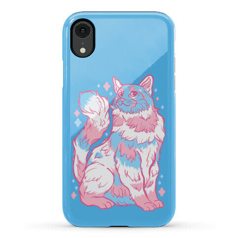 Transgender Pride Cat Phone Case