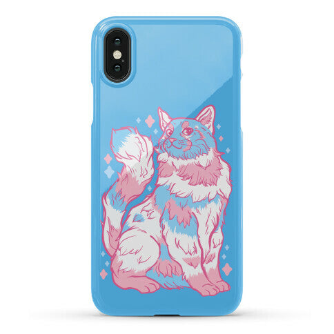 Transgender Pride Cat Phone Case