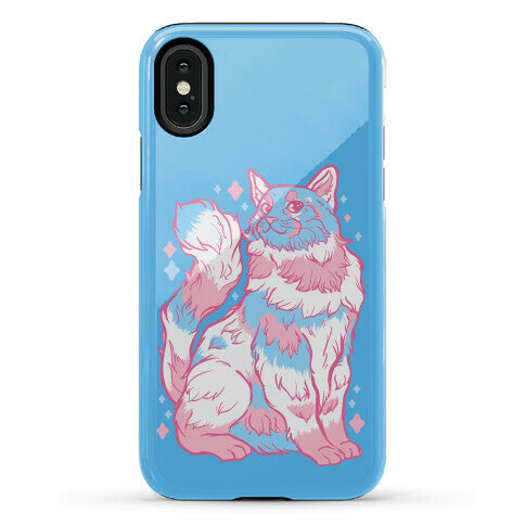 Transgender Pride Cat Phone Case