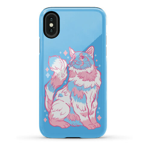 Transgender Pride Cat Phone Case