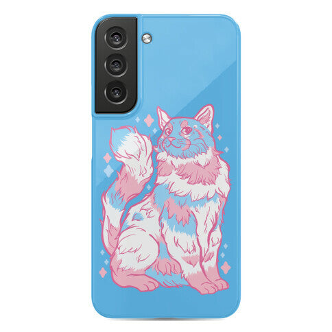 Transgender Pride Cat Phone Case