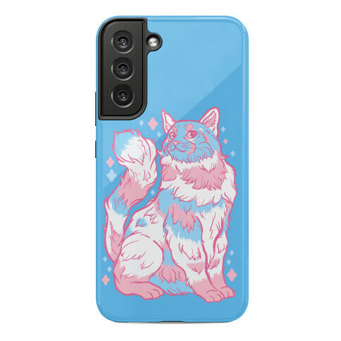 Transgender Pride Cat Phone Case