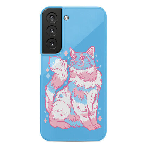 Transgender Pride Cat Phone Case