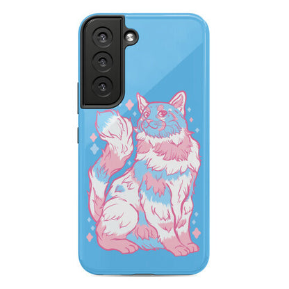 Transgender Pride Cat Phone Case