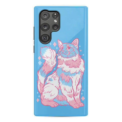 Transgender Pride Cat Phone Case