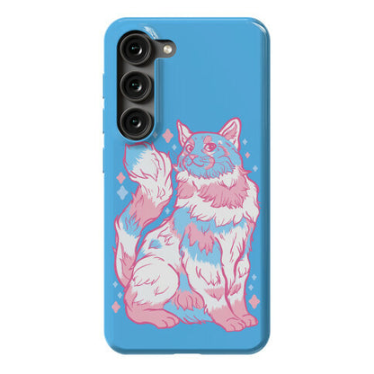 Transgender Pride Cat Phone Case