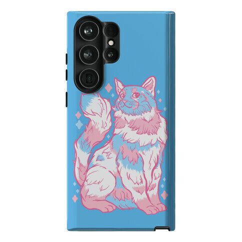 Transgender Pride Cat Phone Case