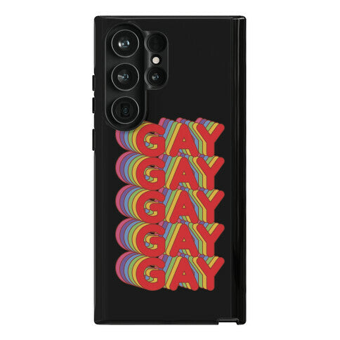 Gay Retro Rainbow Phone Case