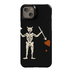 Blackbeard Flag  Phone Case