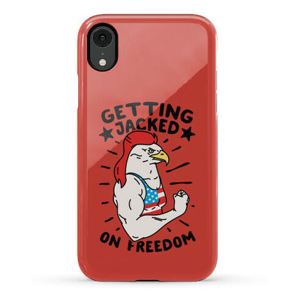 Getting Jacked On Freedom Phone Case