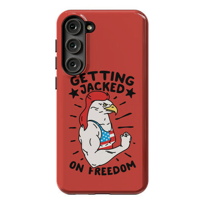 Getting Jacked On Freedom Phone Case