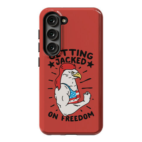 Getting Jacked On Freedom Phone Case