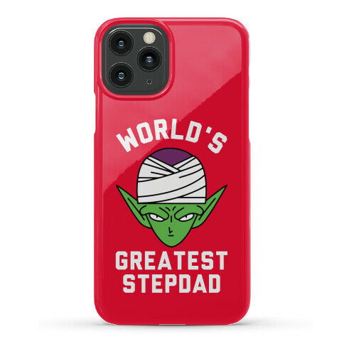 World's Greatest Stepdad Piccolo Parody Phone Case