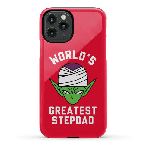 World's Greatest Stepdad Piccolo Parody Phone Case