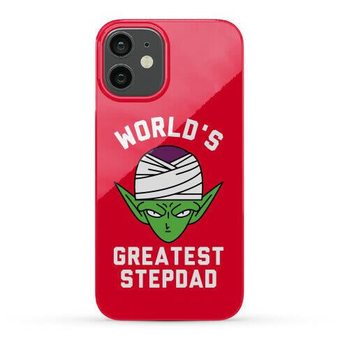 World's Greatest Stepdad Piccolo Parody Phone Case