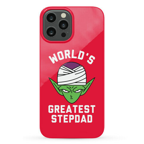 World's Greatest Stepdad Piccolo Parody Phone Case