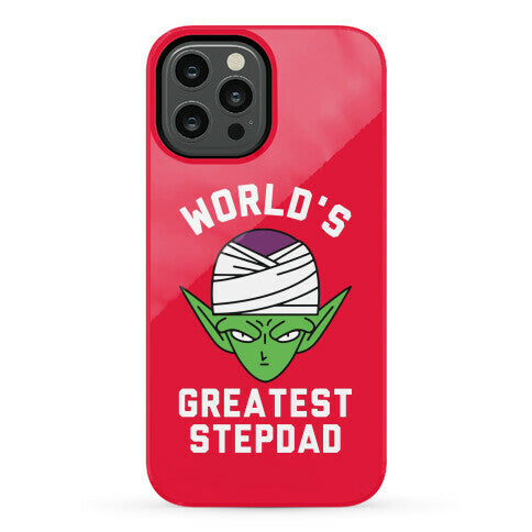 World's Greatest Stepdad Piccolo Parody Phone Case