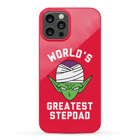 World's Greatest Stepdad Piccolo Parody Phone Case