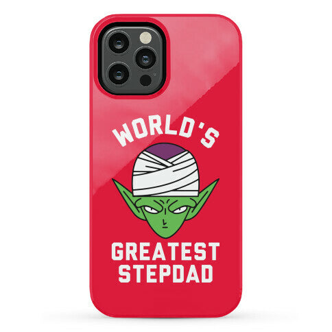 World's Greatest Stepdad Piccolo Parody Phone Case