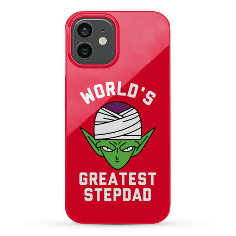 World's Greatest Stepdad Piccolo Parody Phone Case