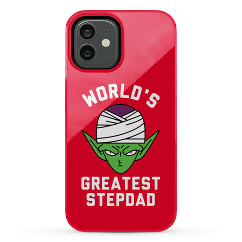 World's Greatest Stepdad Piccolo Parody Phone Case
