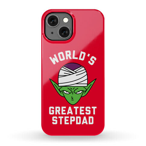 World's Greatest Stepdad Piccolo Parody Phone Case