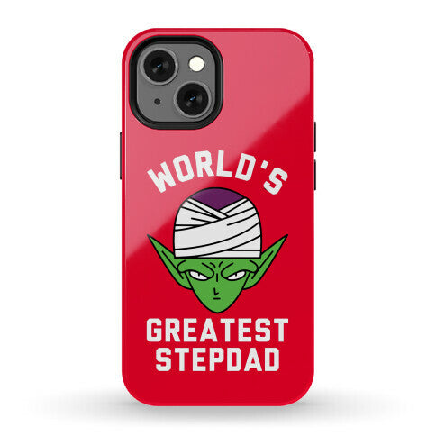 World's Greatest Stepdad Piccolo Parody Phone Case