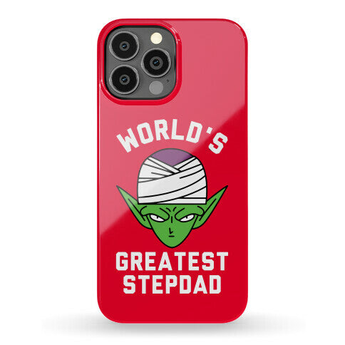 World's Greatest Stepdad Piccolo Parody Phone Case
