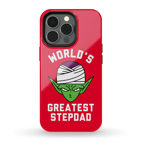 World's Greatest Stepdad Piccolo Parody Phone Case