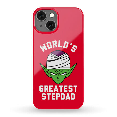 World's Greatest Stepdad Piccolo Parody Phone Case