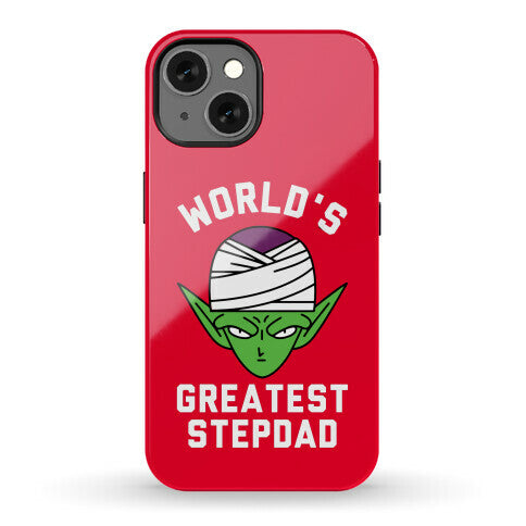 World's Greatest Stepdad Piccolo Parody Phone Case