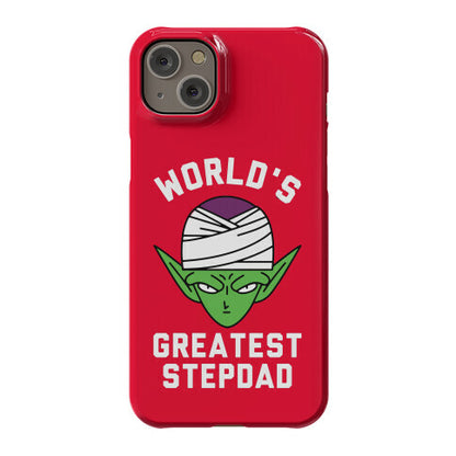 World's Greatest Stepdad Piccolo Parody Phone Case