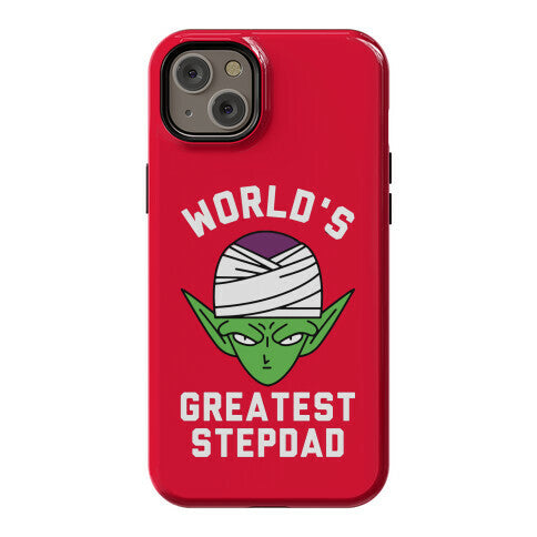 World's Greatest Stepdad Piccolo Parody Phone Case