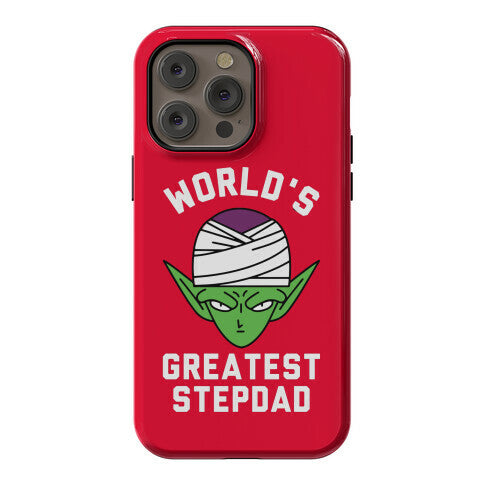 World's Greatest Stepdad Piccolo Parody Phone Case