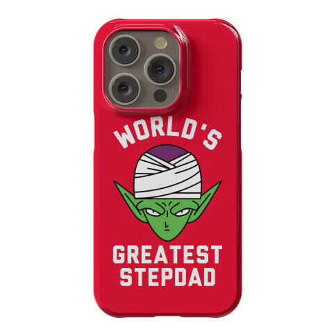 World's Greatest Stepdad Piccolo Parody Phone Case