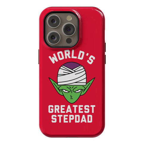 World's Greatest Stepdad Piccolo Parody Phone Case