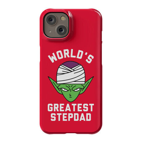 World's Greatest Stepdad Piccolo Parody Phone Case