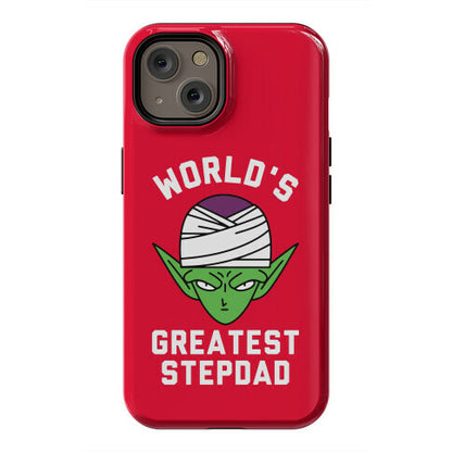 World's Greatest Stepdad Piccolo Parody Phone Case