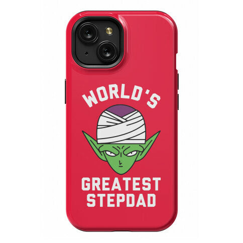 World's Greatest Stepdad Piccolo Parody Phone Case