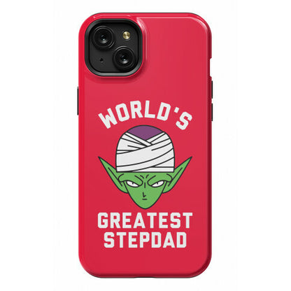 World's Greatest Stepdad Piccolo Parody Phone Case