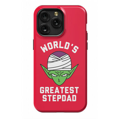 World's Greatest Stepdad Piccolo Parody Phone Case