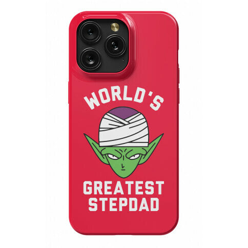 World's Greatest Stepdad Piccolo Parody Phone Case