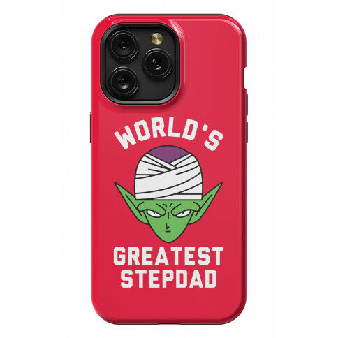 World's Greatest Stepdad Piccolo Parody Phone Case